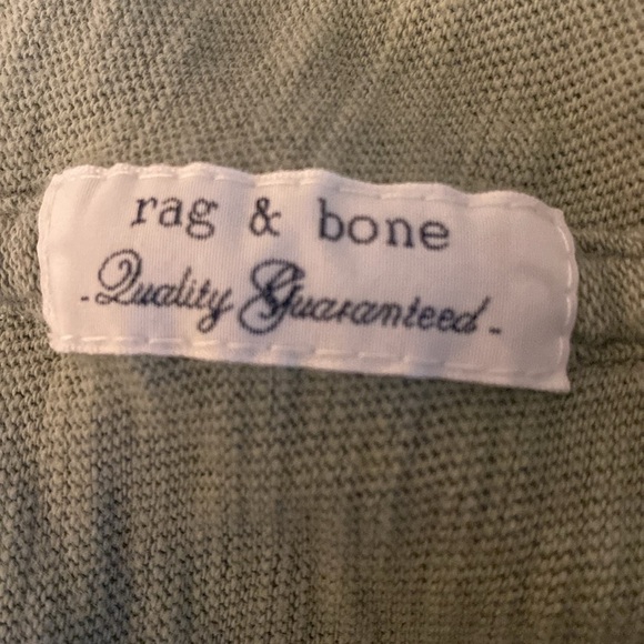 rag & bone Light Green Short Sleeve Tee - Picture 7 of 10